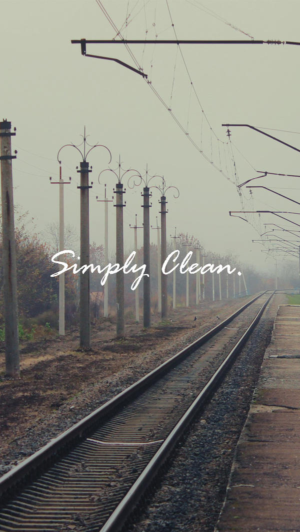 Simply clean Iphone Wallpaper by LxwisB on DeviantArt