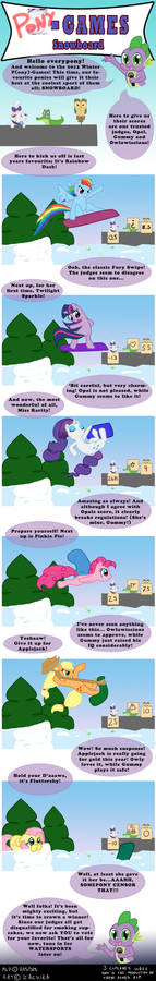 Pony Winter Games: SNOWBOARD