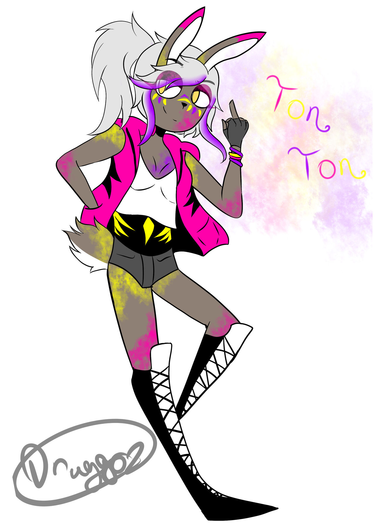 046 - Ton Ton Ref by XDraggo on DeviantArt