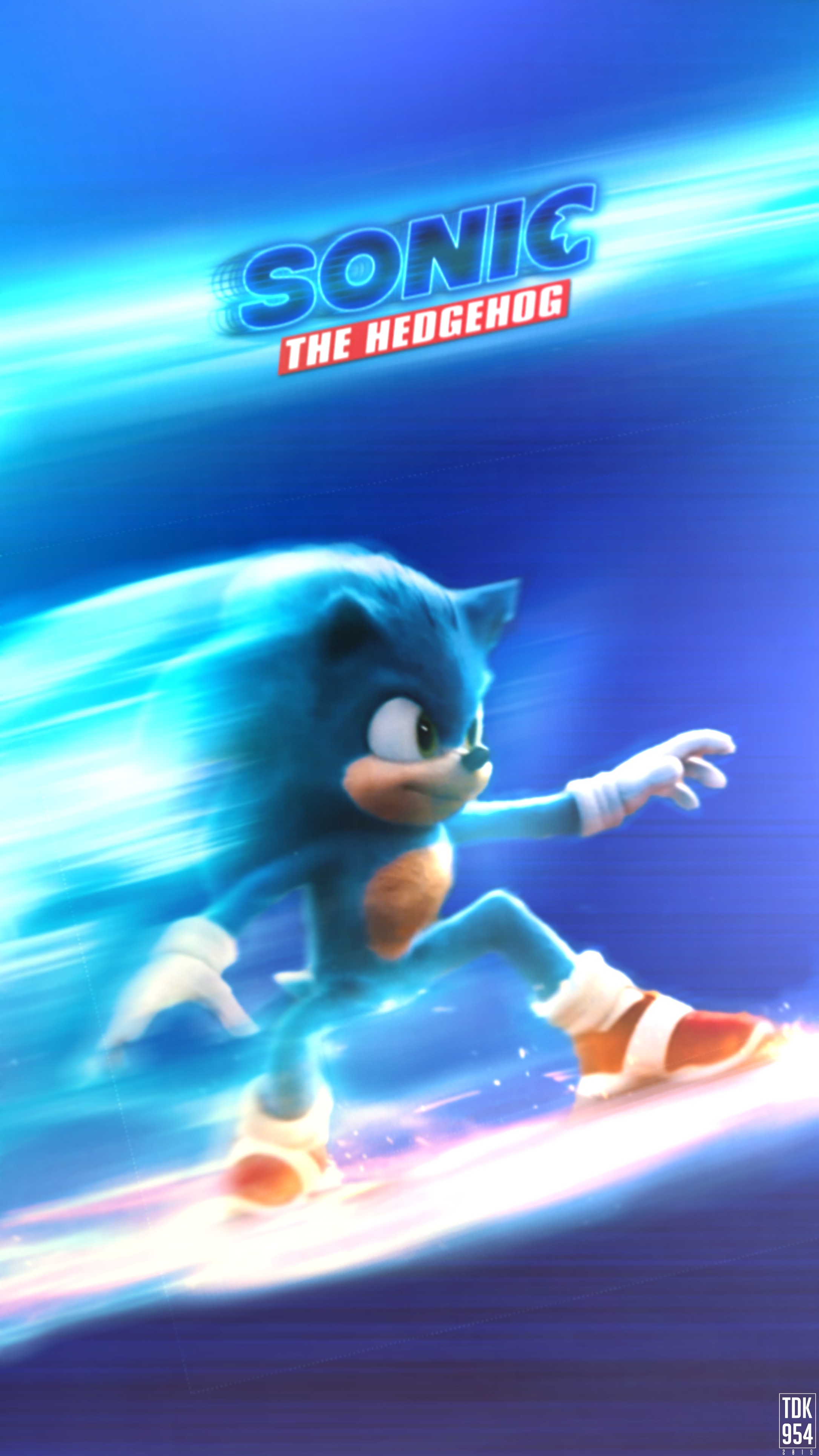 Sonic the Hedgehog 2 movie fan poster by TheDarkKnight954 on DeviantArt