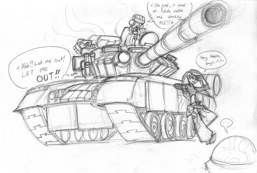Kim Possible Vs T 80 Tank By Sanity X On Deviantart