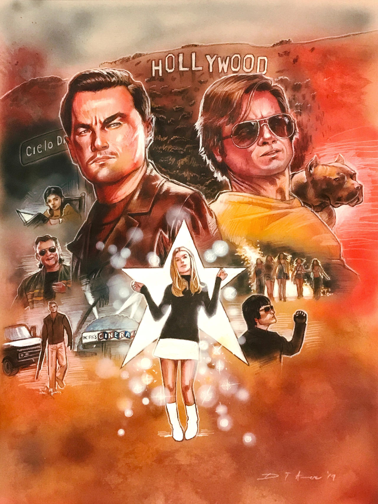 Once Upon a Time In Hollywood by DevonneAmos on DeviantArt