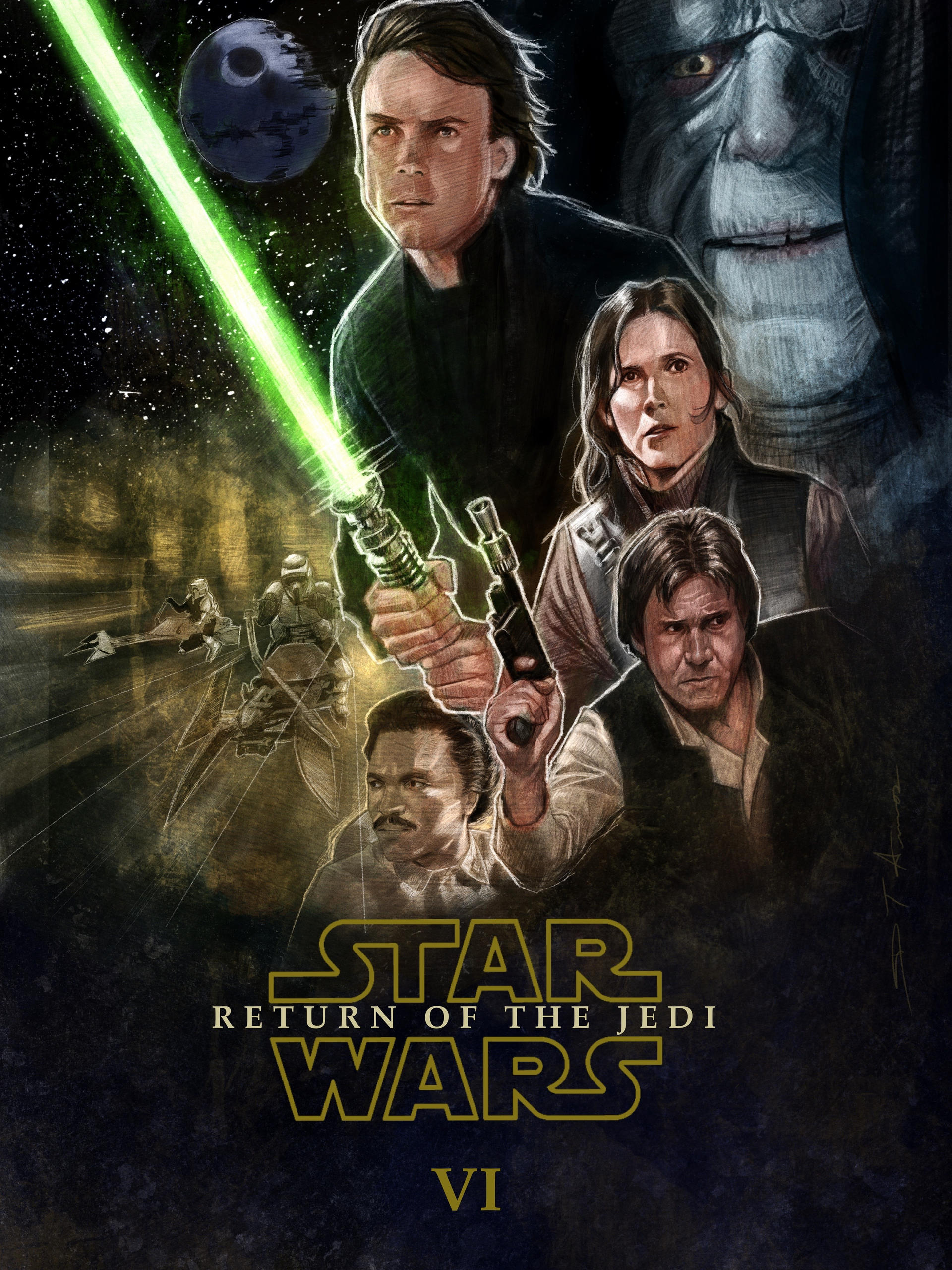 Super goed kalf Armstrong Star Wars Episode 6 - Return of the Jedi by DevonneAmos on DeviantArt