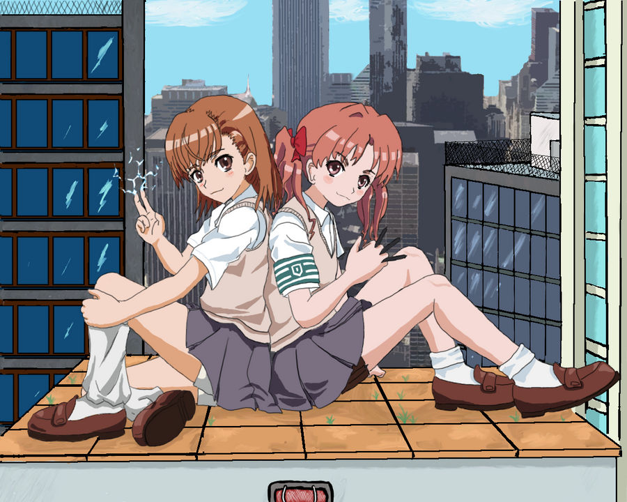 Misaka And Kuroko By Cosdark On DeviantArt misaka-and-kuroko-by-cosdark-on-deviantart