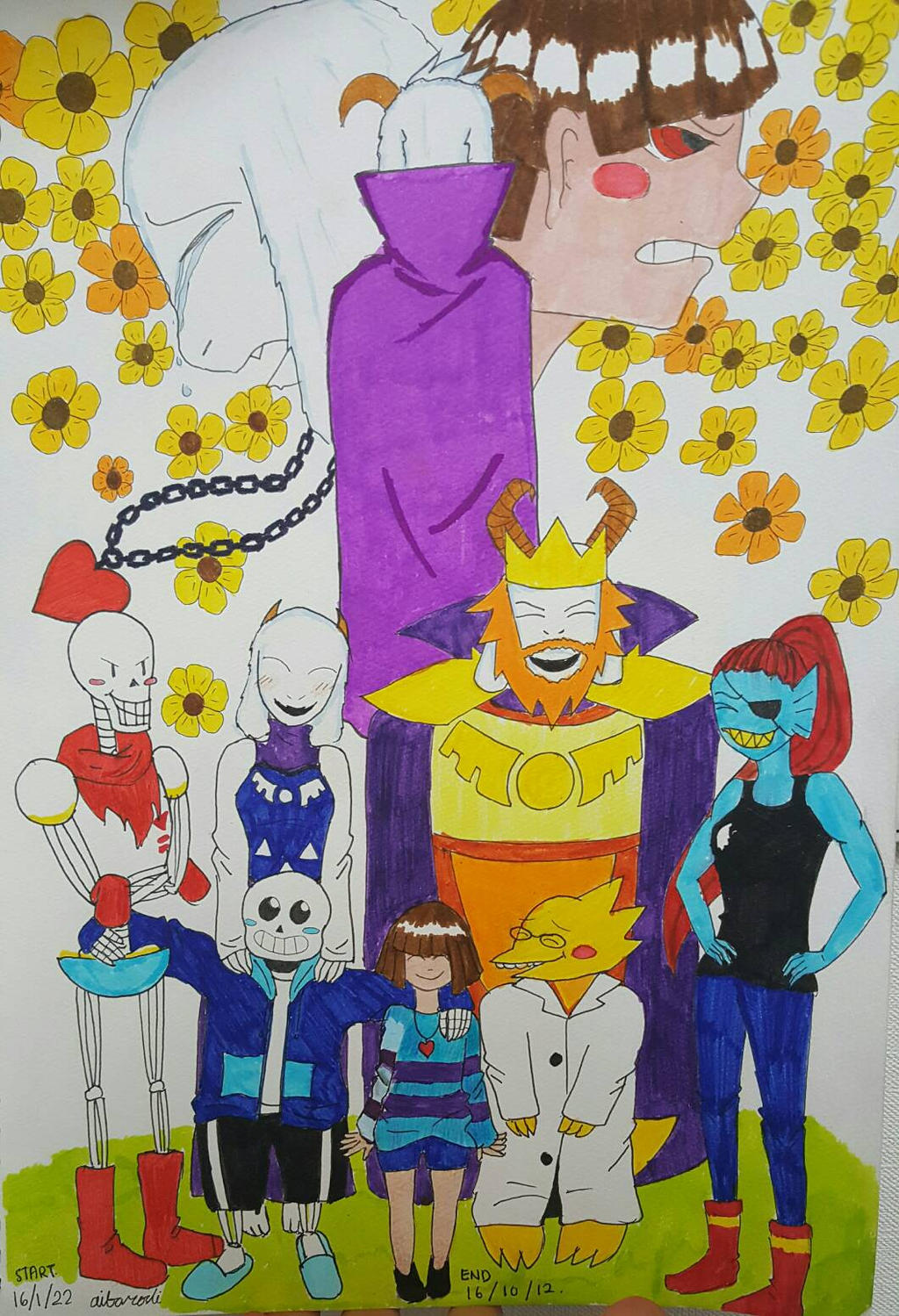 UNDERTALE fanart by AibaYamaguchi on DeviantArt