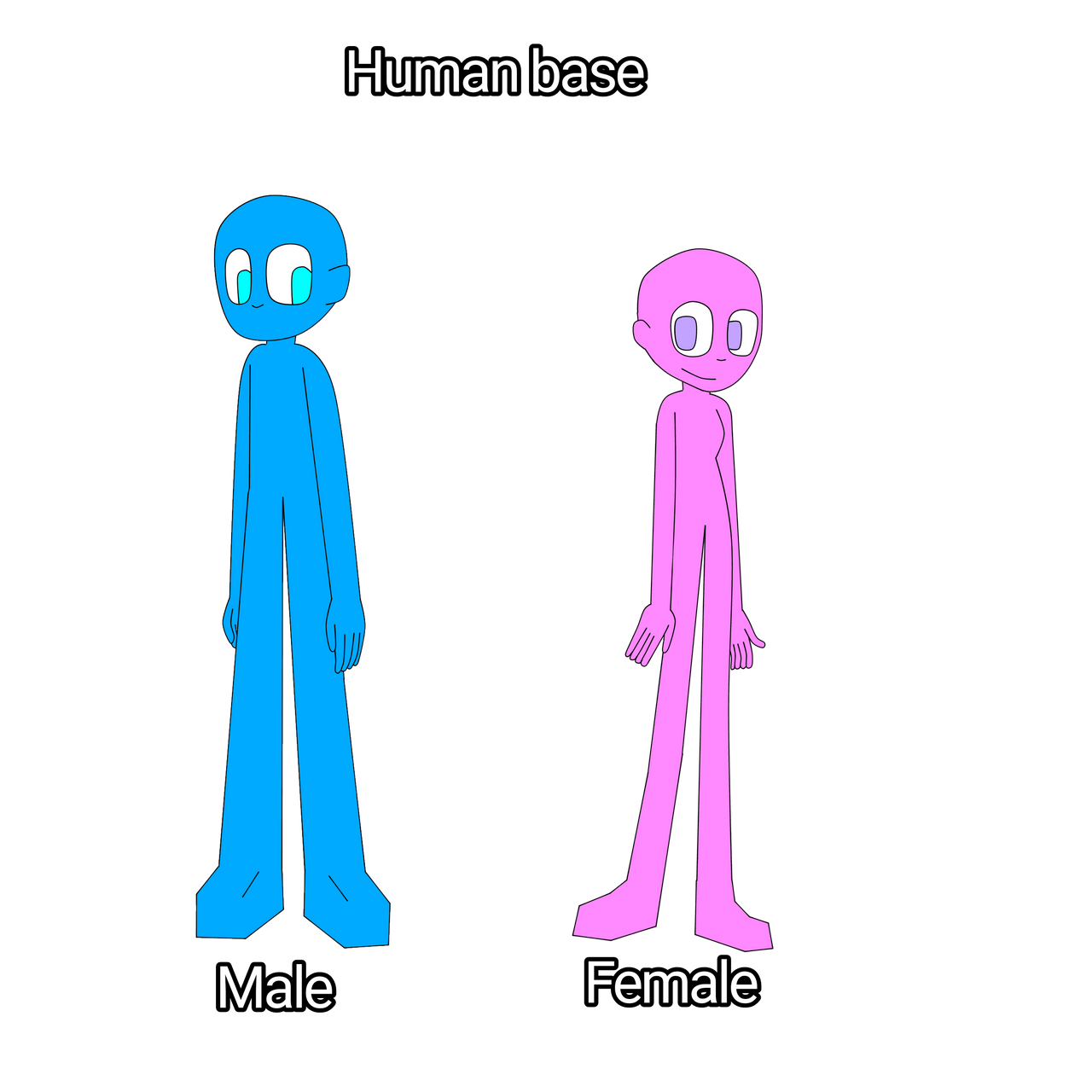 Human base by hevvesaphire on DeviantArt