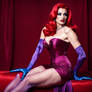 Crossdressed as Jessica Rabbit 8