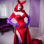 Crossdressed as Jessica Rabbit 7