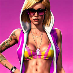 Justin a gta vice city bikini girl 