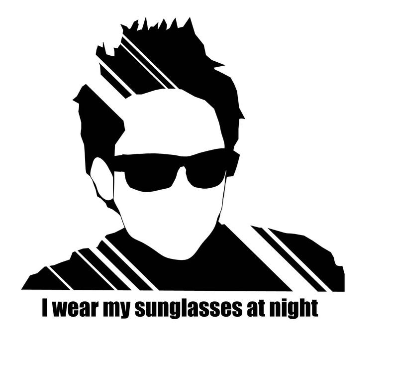 I wear my sunglasses at night by KomachiClothing on DeviantArt