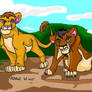 Mufasa and Scar Cubs