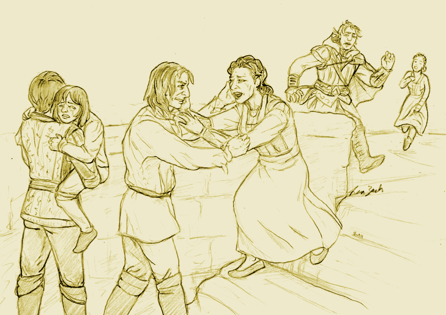 Auditore Family reunited WIP