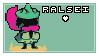 Ralsei Stamp by Solrac0TWO