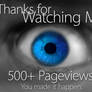 Thanks for watching - 500+