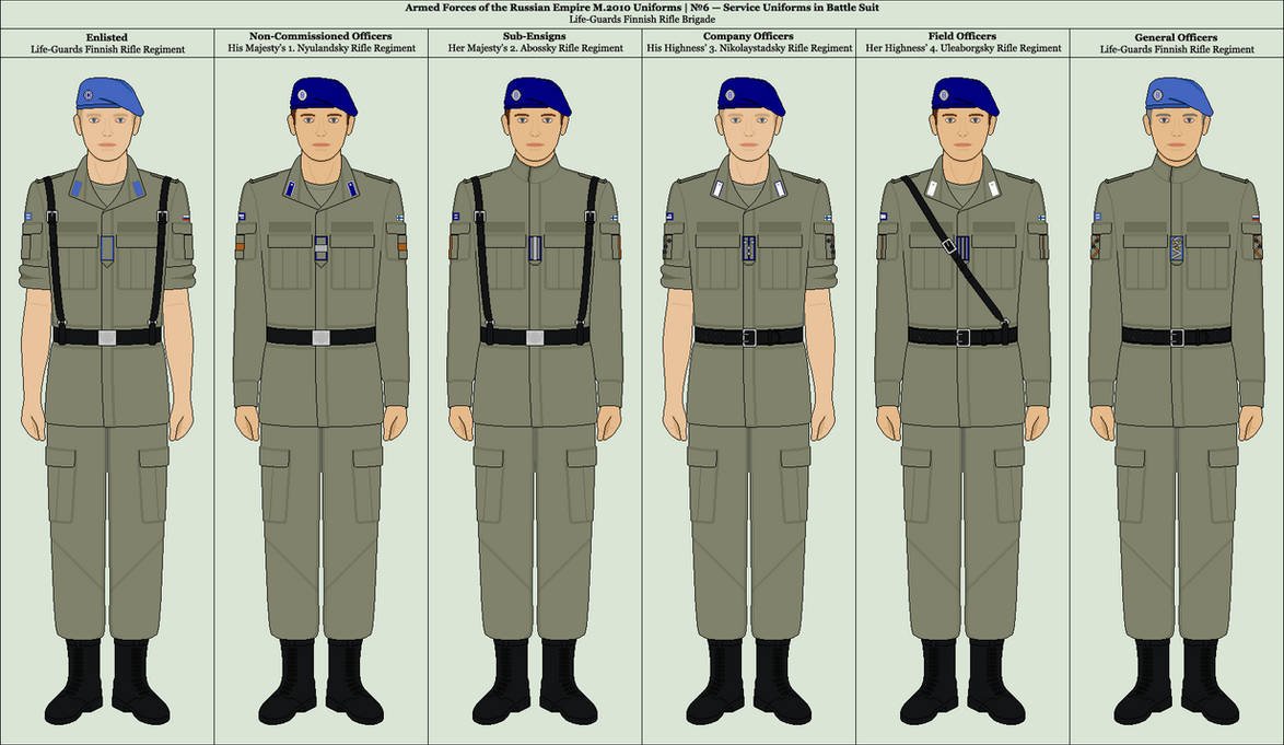 No.6. Summer Service Uniforms in Battle Suit by TheFalconette on DeviantArt