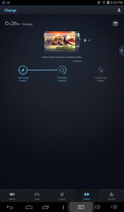 my DU Battery Saver battery skin