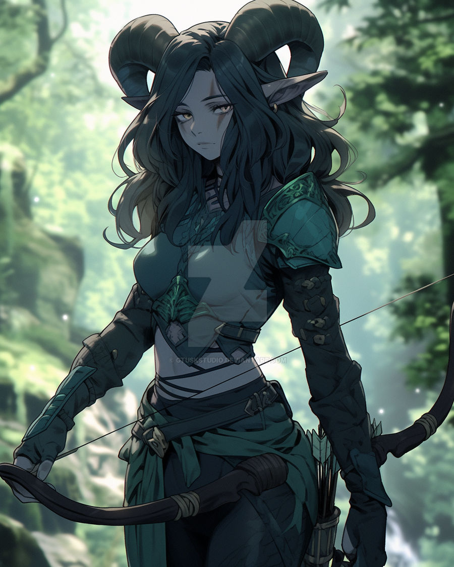 Demonic Week Demon Archer - Demon Week Special by GtuskStudio on DeviantArt