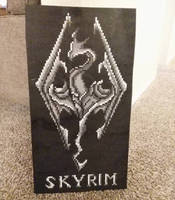 Skyrim Perler Art