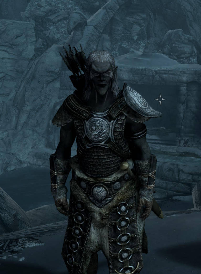 Skyrim build Dark Elf by on DeviantArt