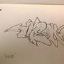 Unfinished graffiti, opinions?