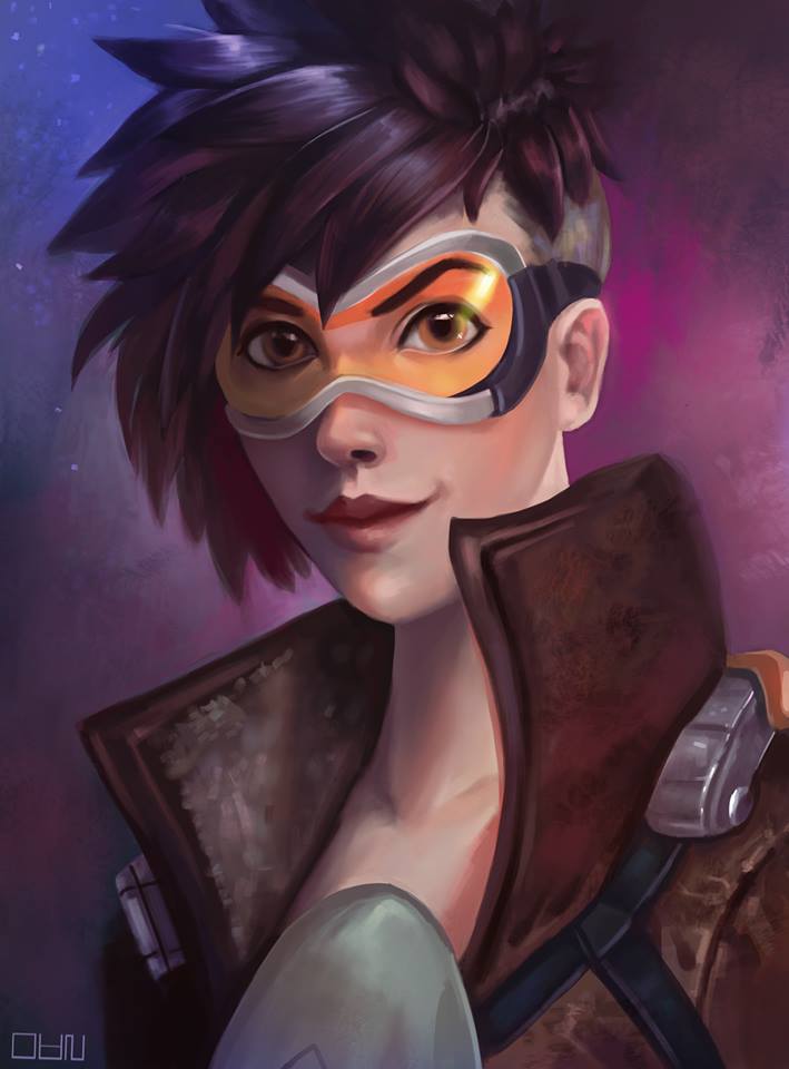 Tracer Deviantart Tracer - Overwatch fanart by Dan-Bittencourt on DeviantArt