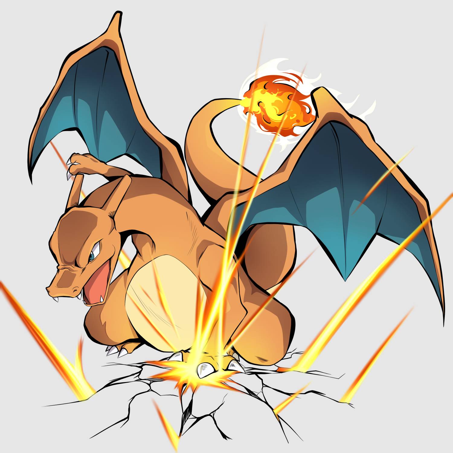 Mega Charizard Y by Xous54 on deviantART