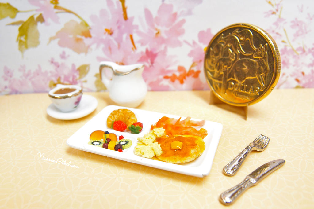 Breakfast Tray by Nassae Breakfast Tray by Nassae