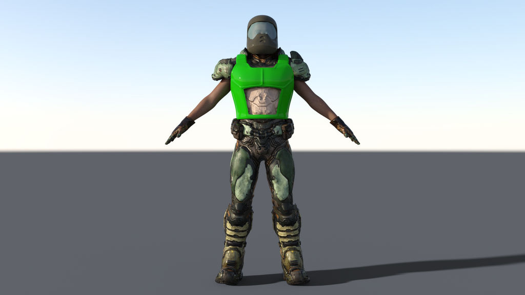 Doomguy Hud DoomGuy-HD by T-MAX-X-H on DeviantArt