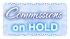 Commissions on HOLD (Stamp)