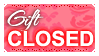 Gift CLOSED (Stamp)