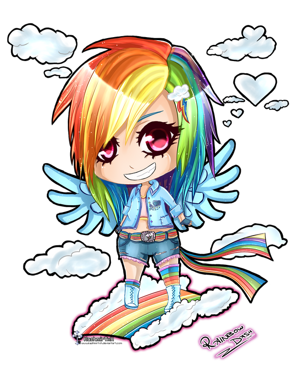 Rainbow Dash Chibi