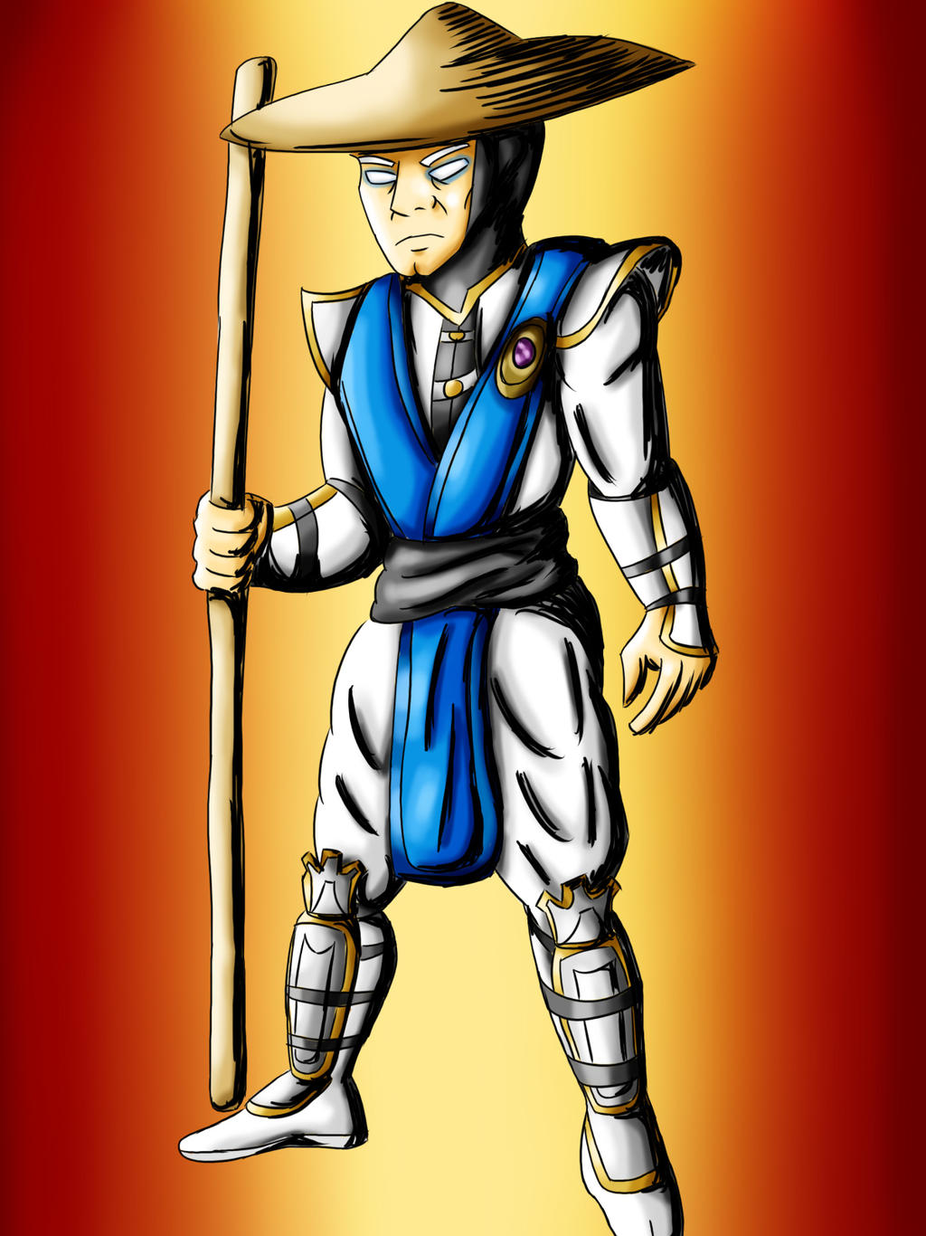 Raiden - Mortal Kombat by Ironlostsoldier1 on DeviantArt