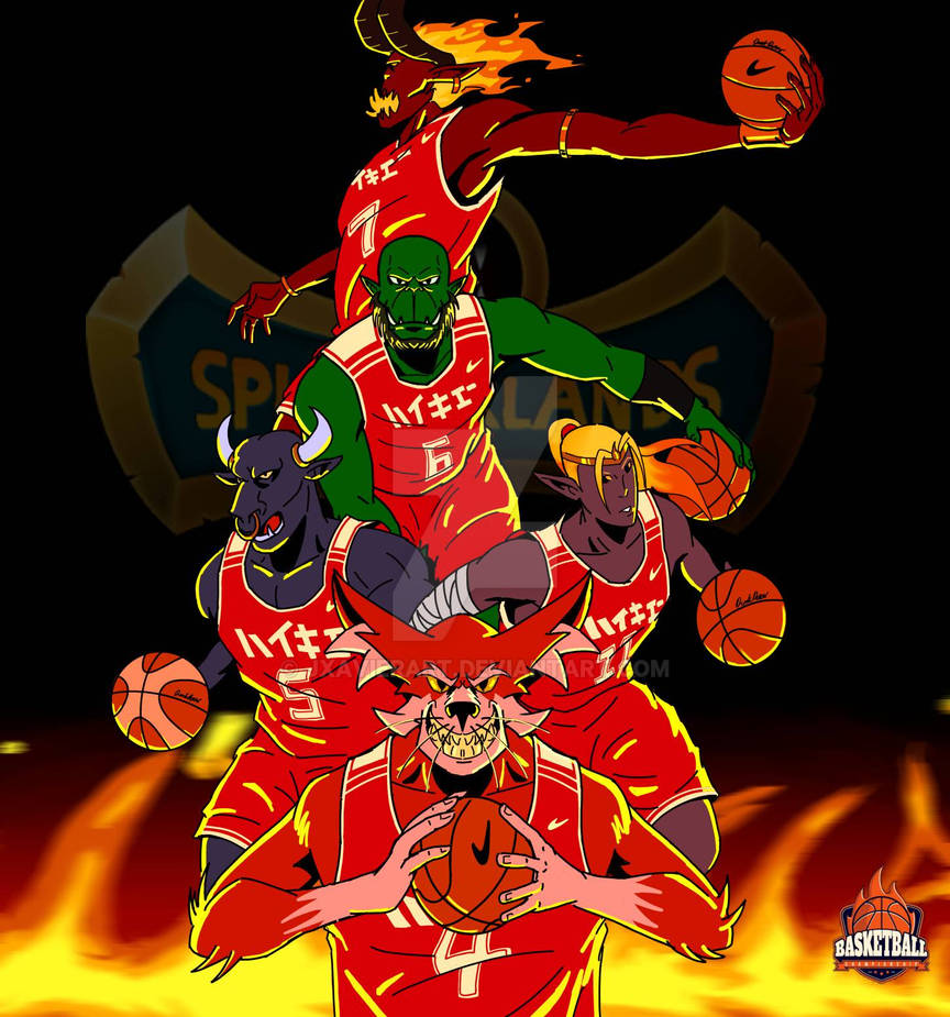 Splinter Dunk -Team Red by jxavierart on DeviantArt