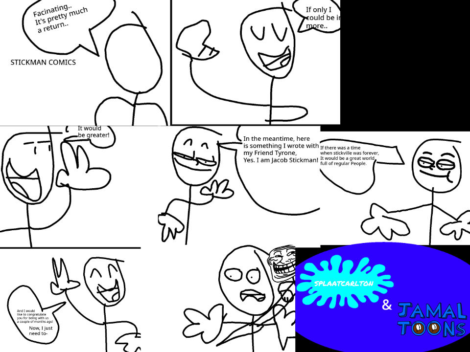 Stickman Comics #6 - THE RETURN by SplaatCarltonDeviant on DeviantArt