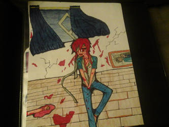 NiksDrawings's Bishie Vampire Drawing #1