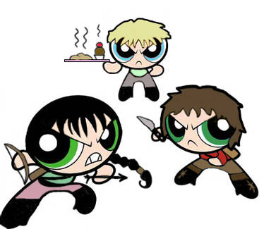 Hunger games's powerpuff boys