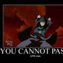 You cannot pass