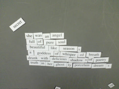 Magnet Poetry 5 - The Angel