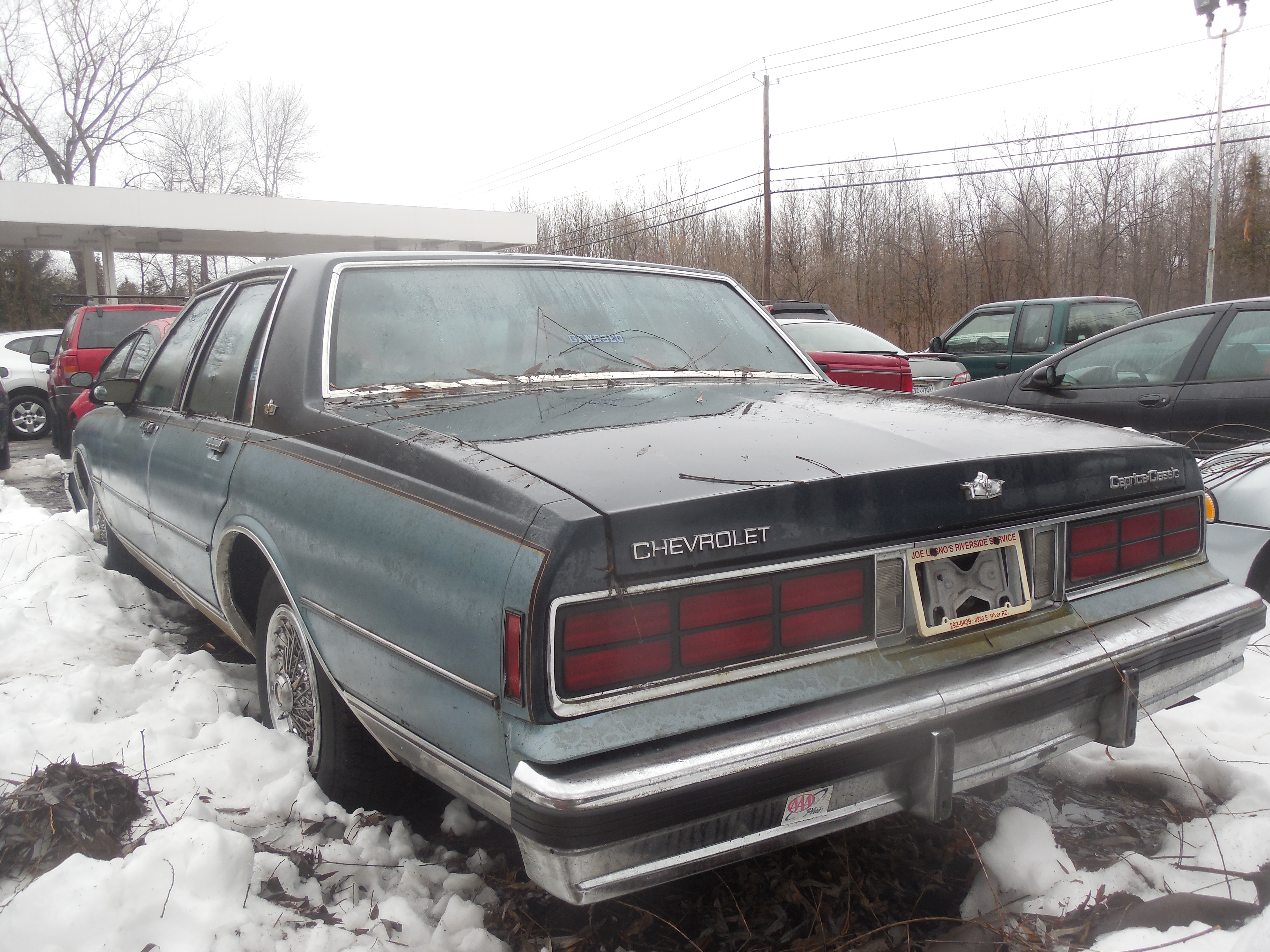 '87 Caprice driver rear 3/4