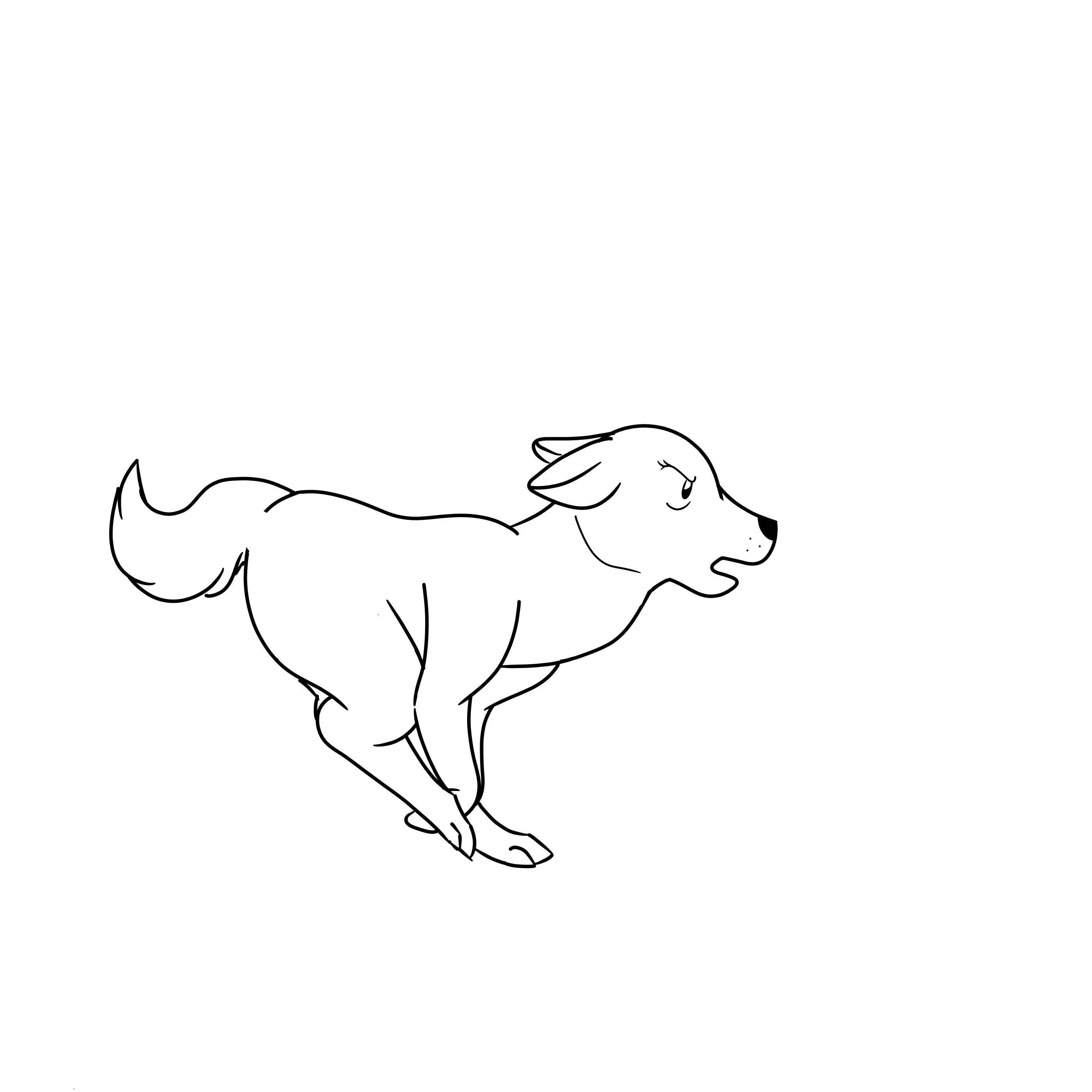 Ginga-Style Dog Running Animation by Flare2266 on DeviantArt