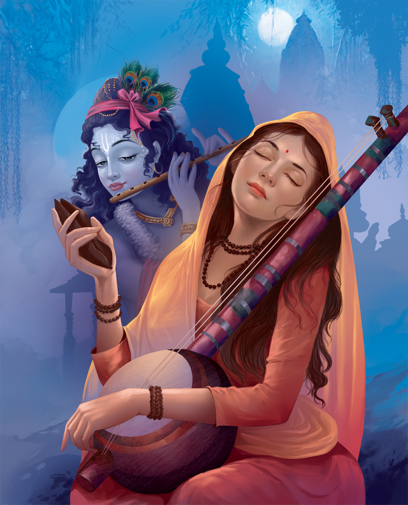 Meera Bai (Book Cover) - Pencil by Aadil Khan by naushadaliiii on ...