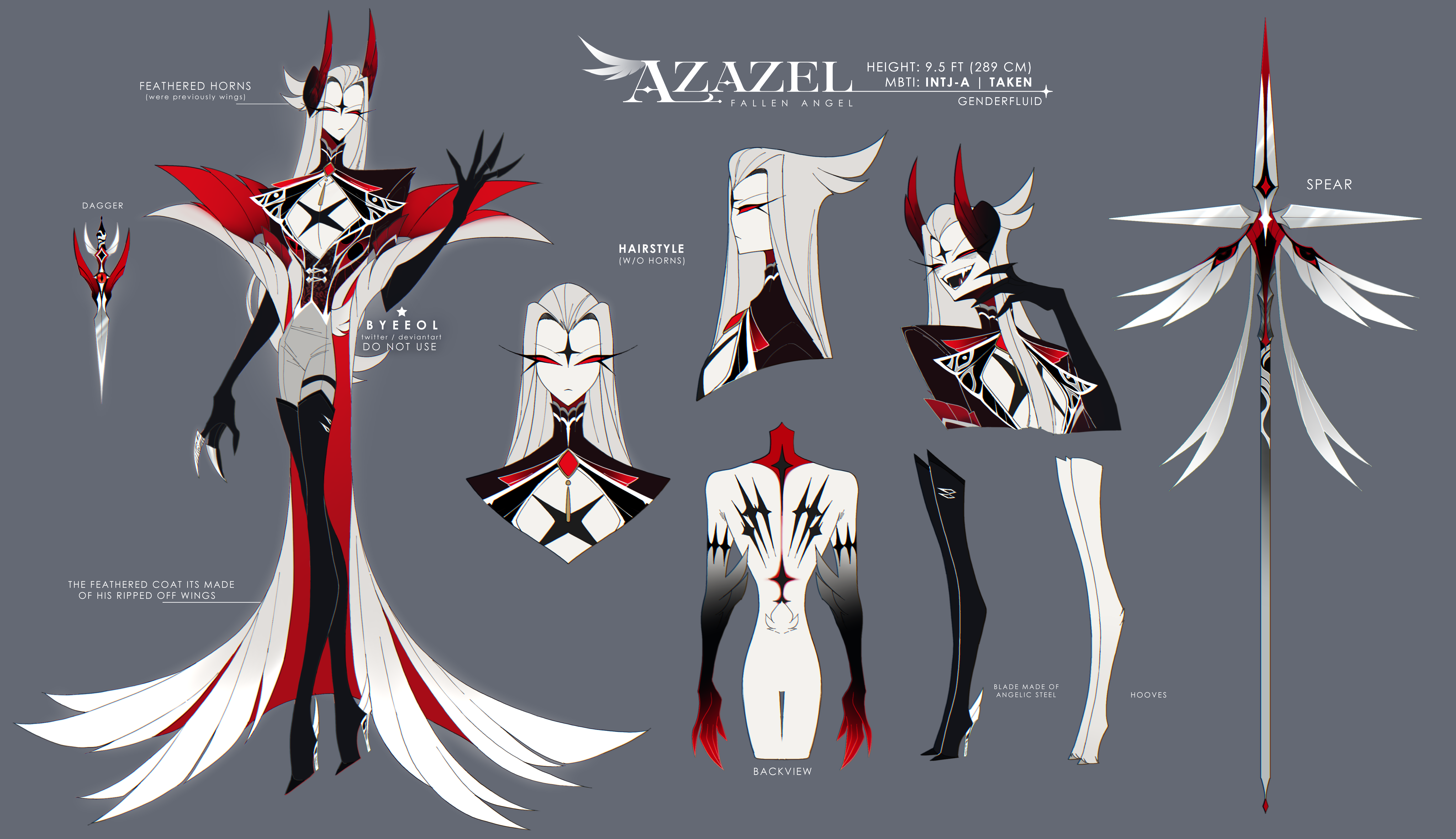 Azazel Avatar Azazel | OC (UPDATED) by Byeeol on DeviantArt
