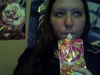 Me and my juice box