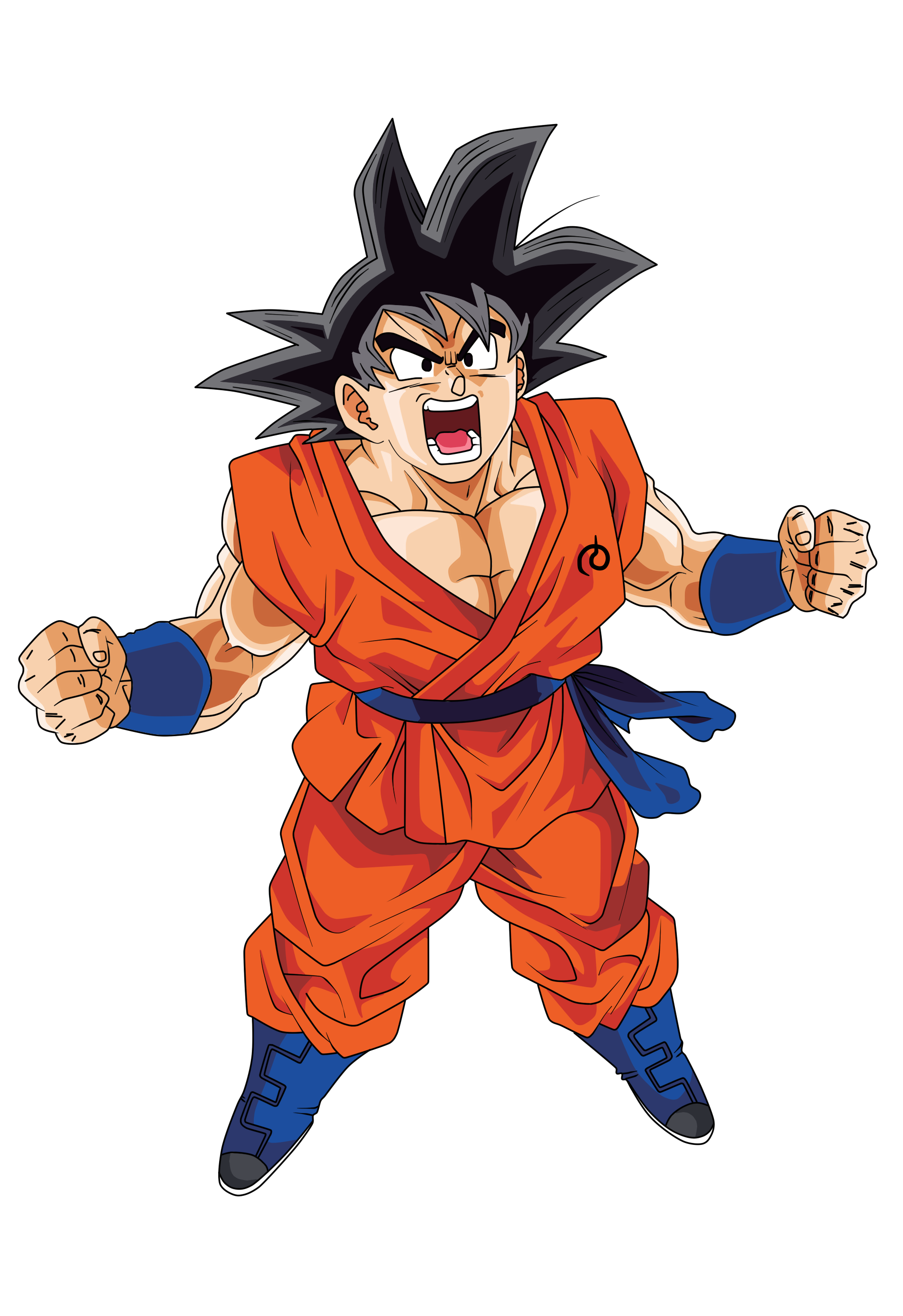 Goku | Dragon ball Super | Render by xAntroGamerx on DeviantArt