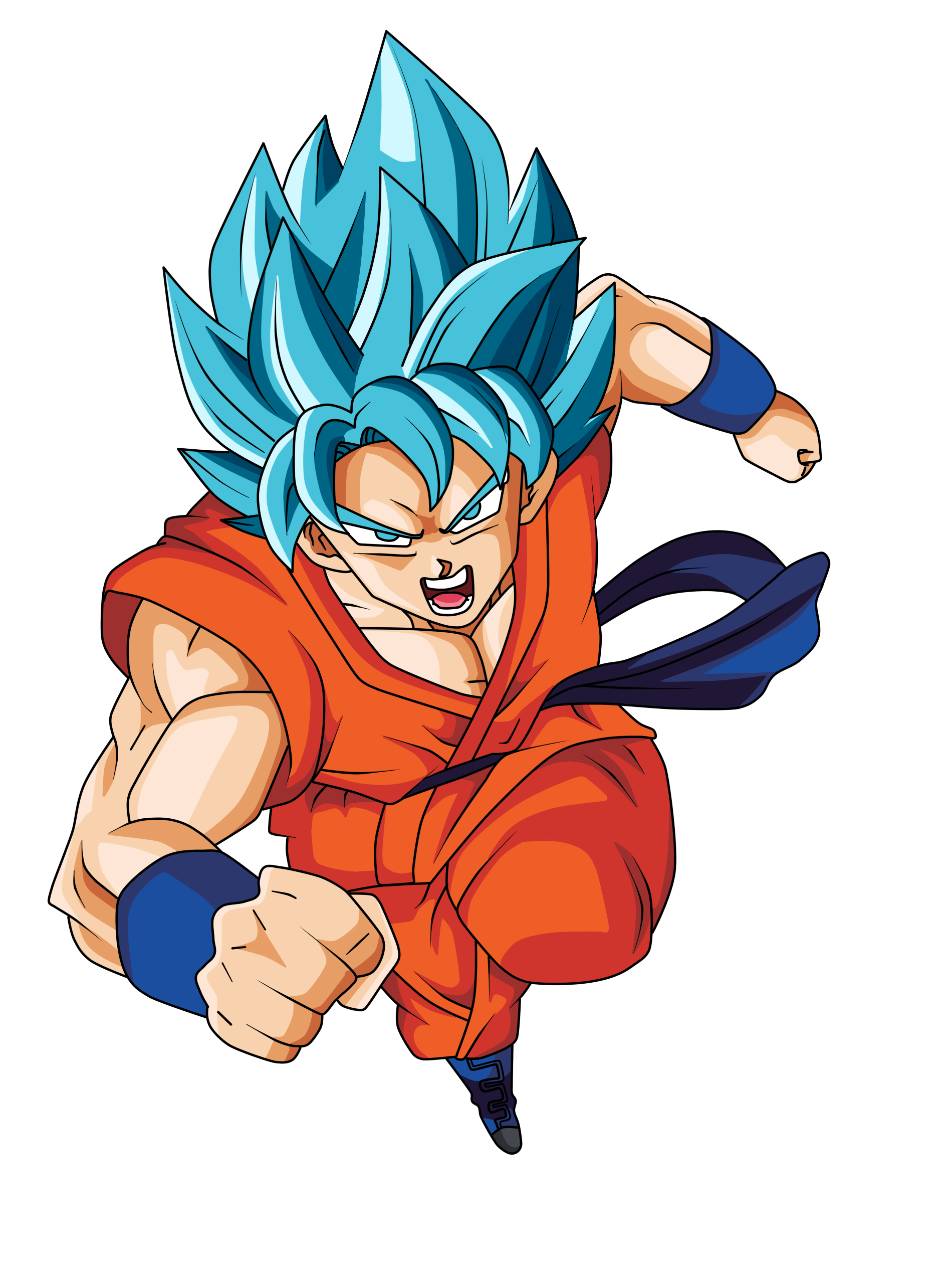 Goku Ssgss Dragon Ball Super Render By Xantrogamerx On Deviantart