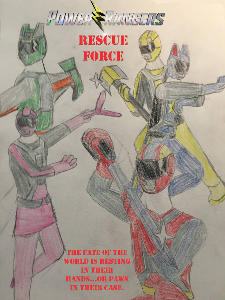 Power Rangers Rescue Force Poster by CWedge1 on DeviantArt