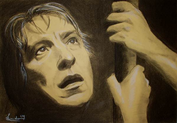 Alan Rickman as Hamlet