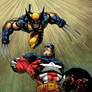 Wolverine Vs. Cap America