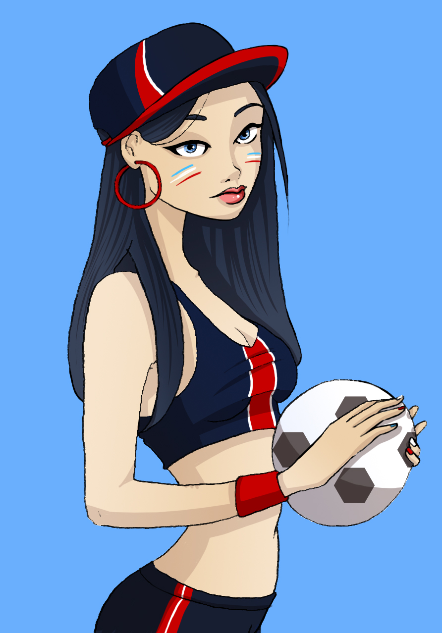 Football pinup - PSG club