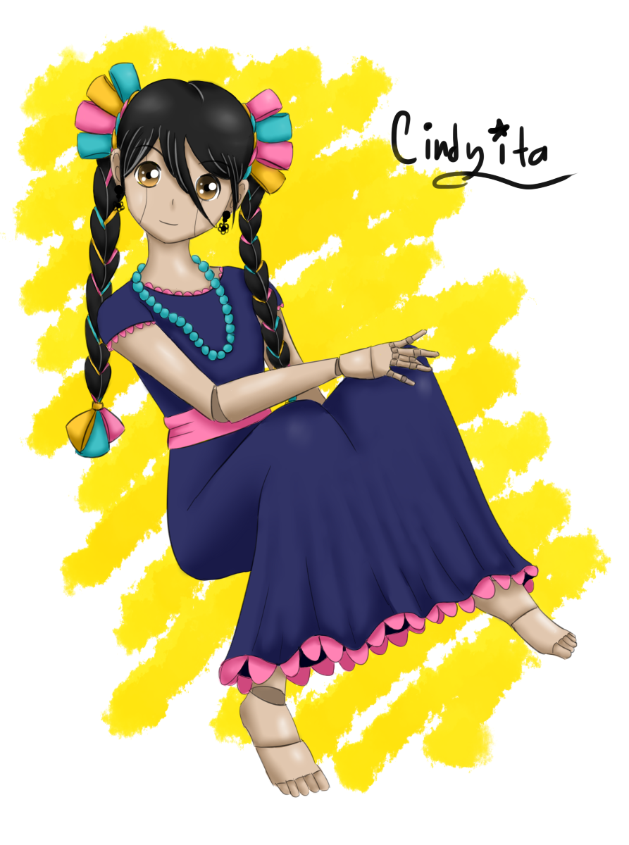 Muñeca top mexicana png